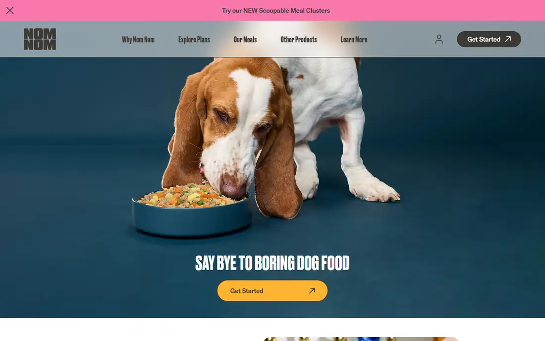 Nom Nom homepage