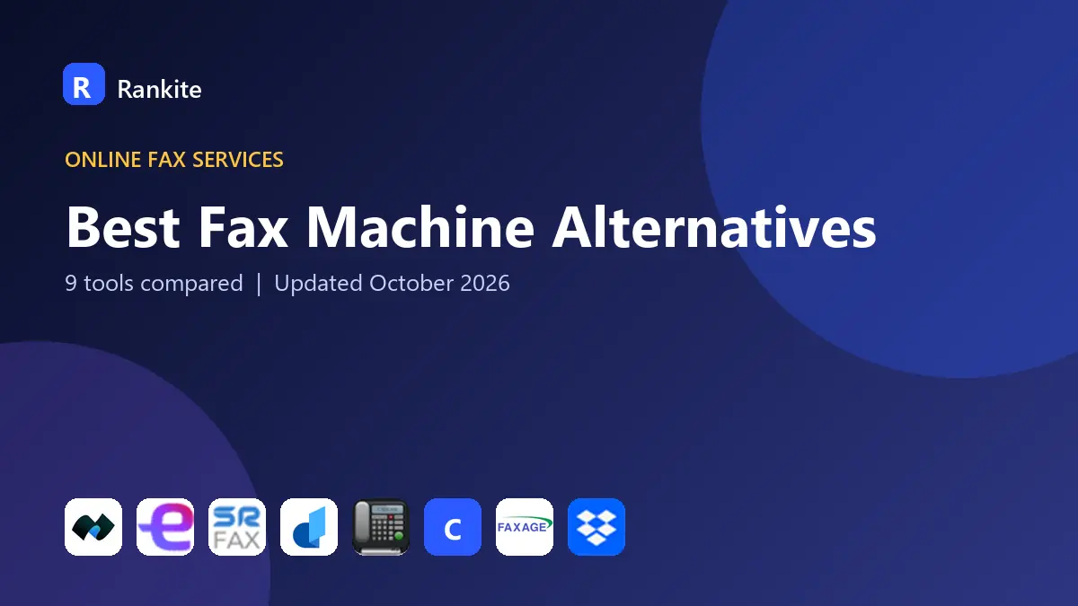 Best Fax Machine Alternatives in 2026: 9 Tools Compared