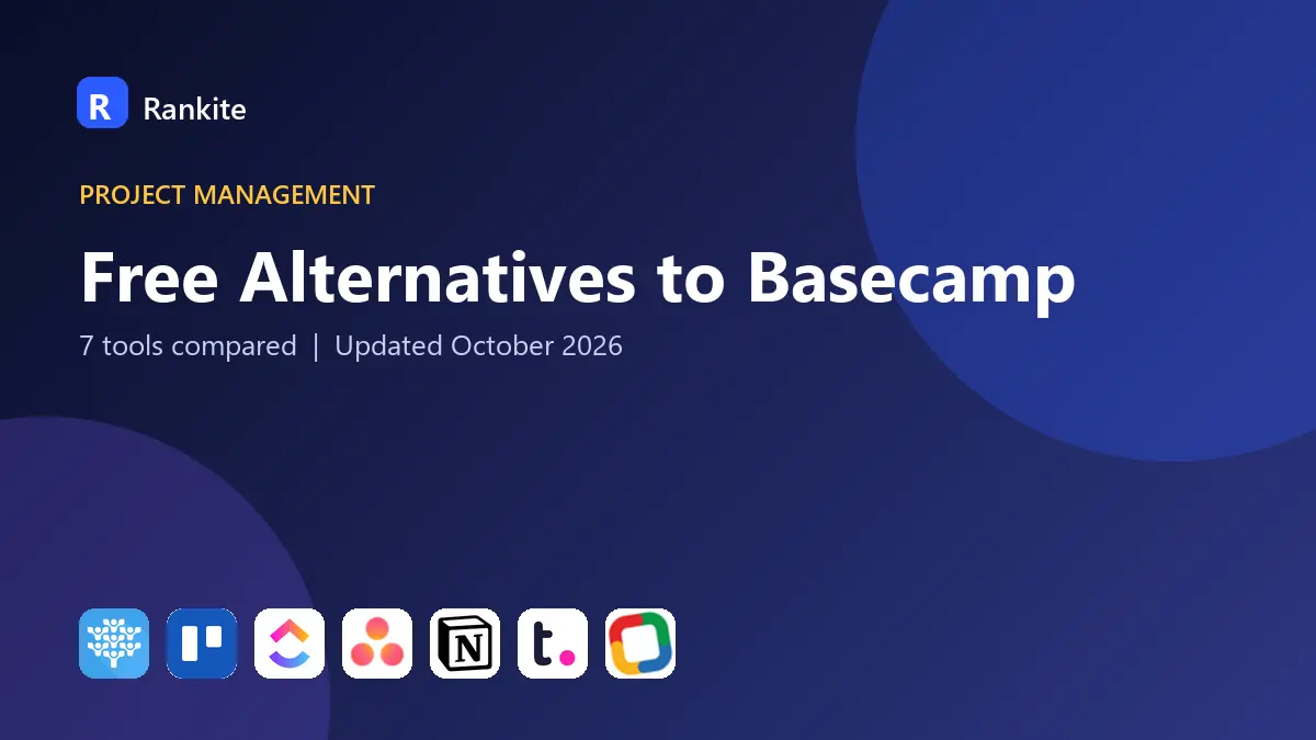 Free Alternatives to Basecamp in 2026: 7 Tools Compared