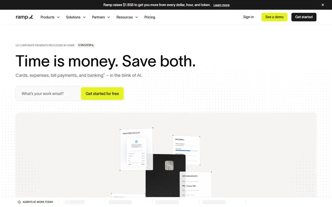 Ramp homepage