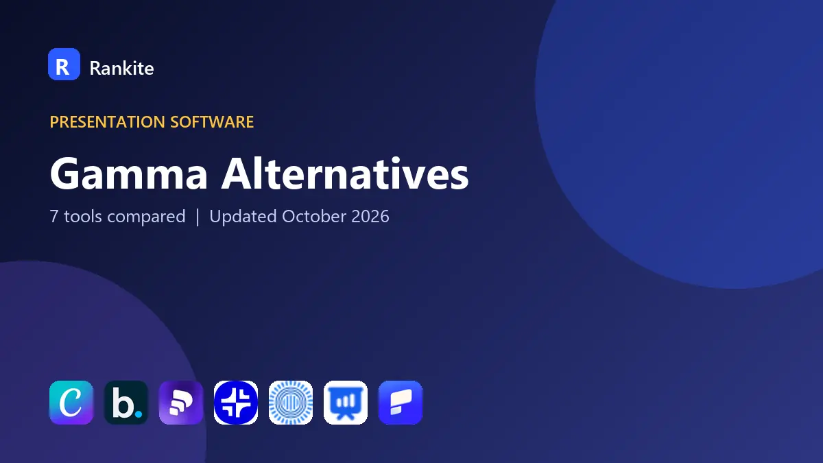 Gamma Alternatives in 2026: 7 Tools Compared