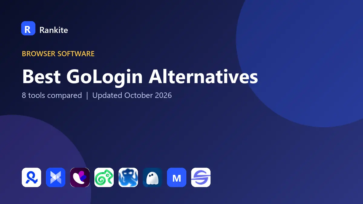 Best GoLogin Alternatives in 2026: 8 Antidetect Browsers Compared