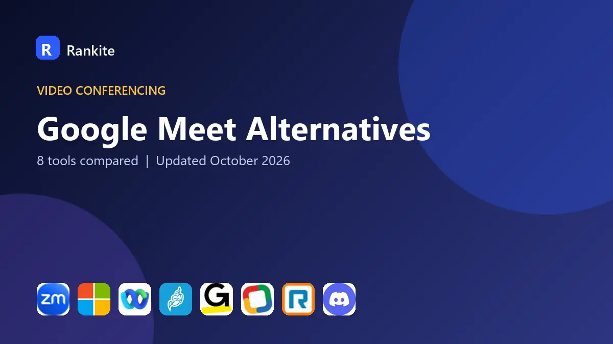 Google Meet Alternatives in 2026: 8 Tools Compared
