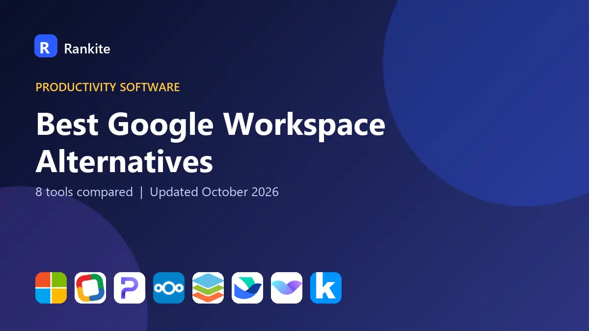 Best Google Workspace Alternatives in 2026: 8 Tools Compared