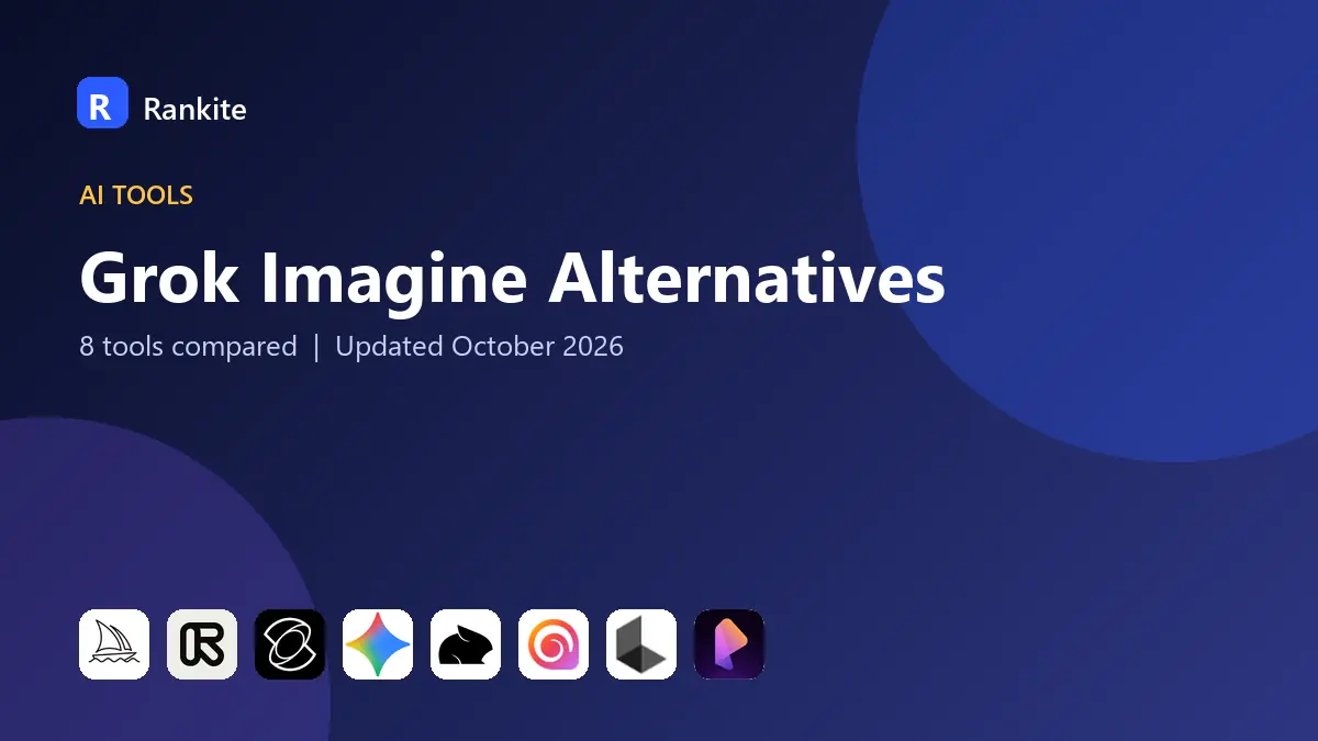Grok Imagine Alternatives in 2026: 8 Tools Compared