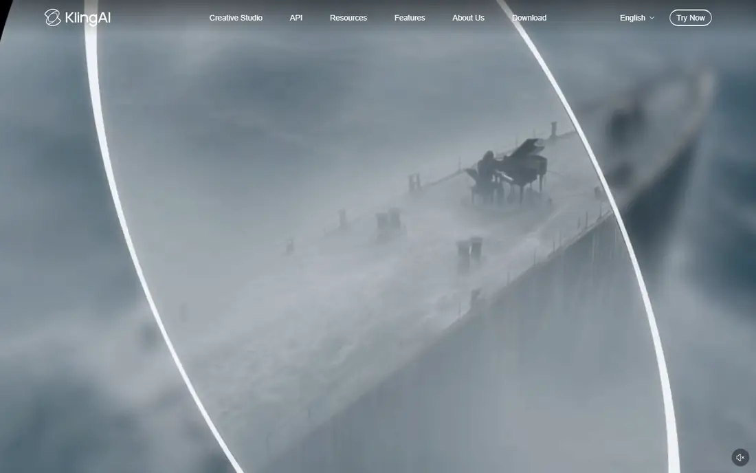 Kling homepage