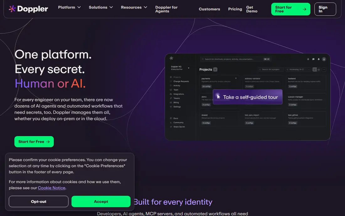 Doppler homepage