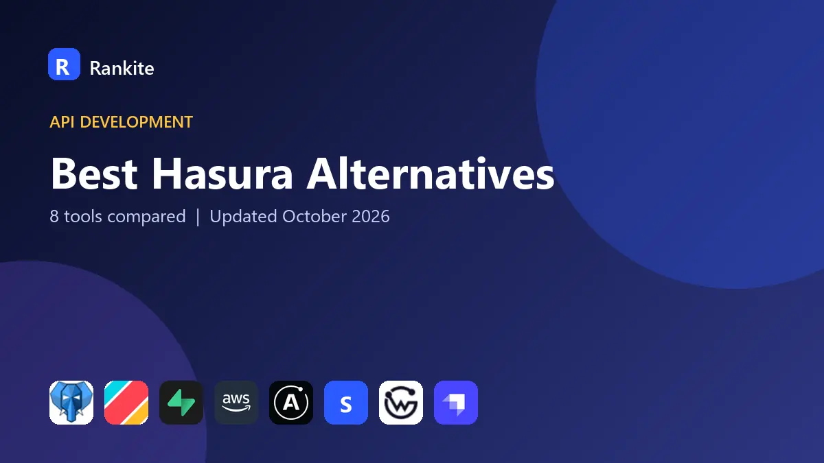 Best Hasura Alternatives in 2026: 8 Tools Compared