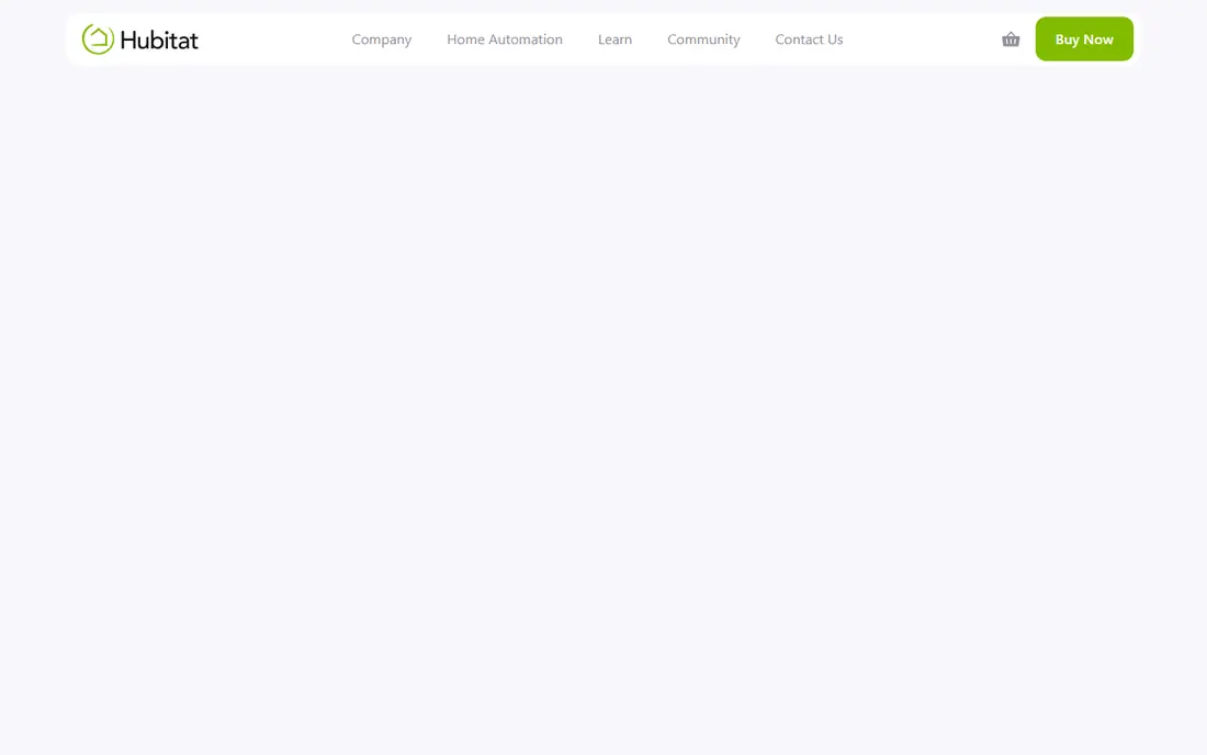 Hubitat Elevation homepage