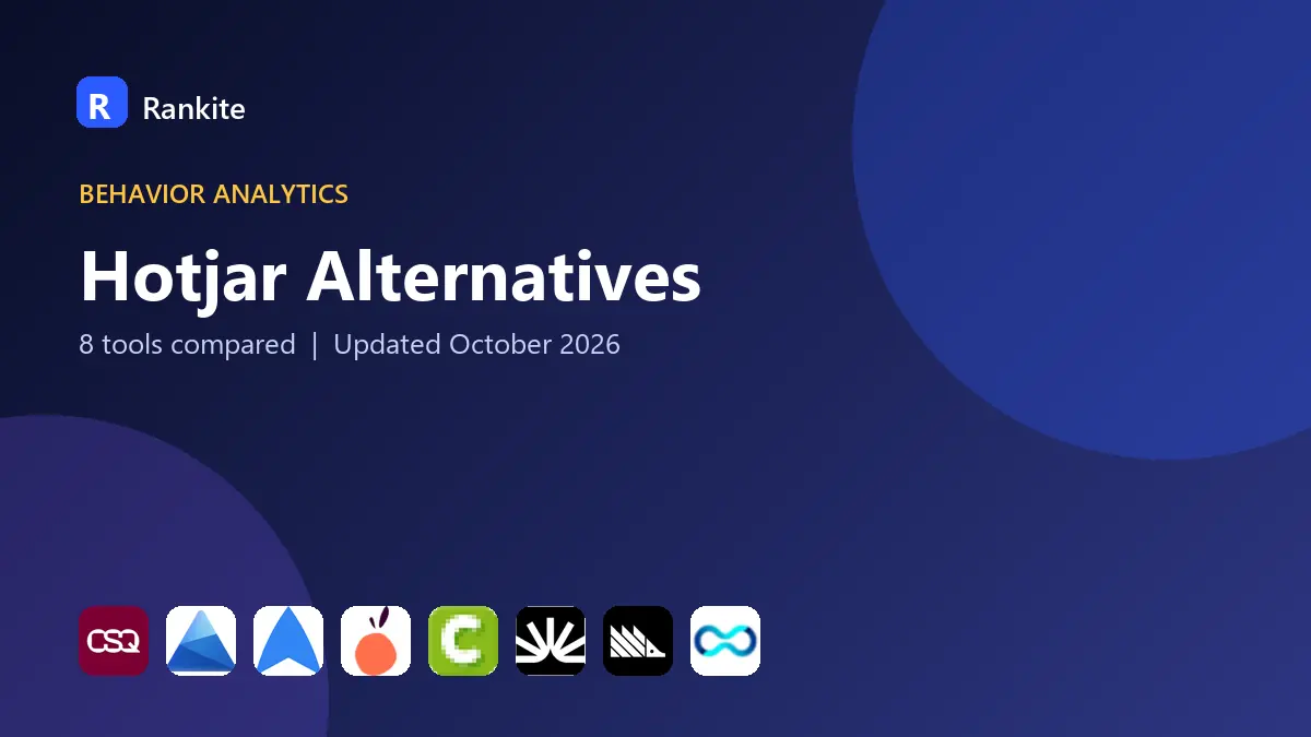 Hotjar Alternatives in 2026: 8 Heatmap and Replay Tools Compared