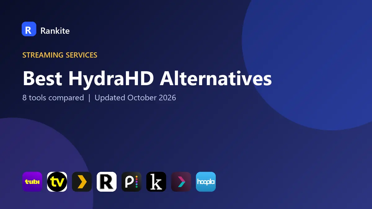 Best HydraHD Alternatives in 2026: 8 Legal Tools Compared