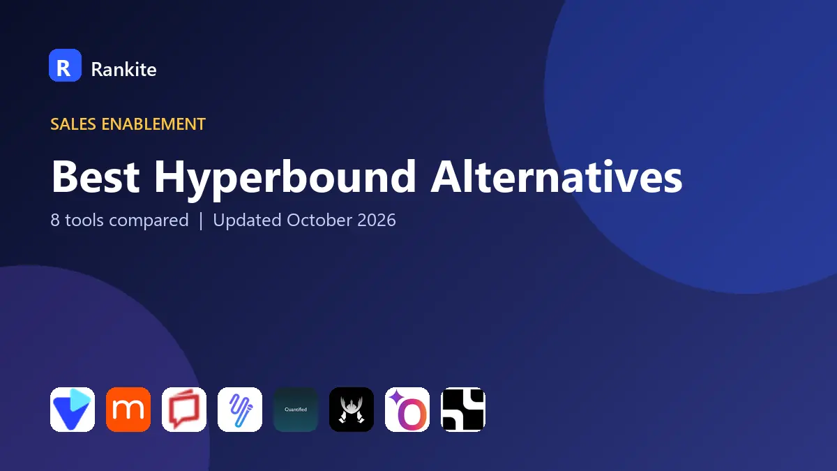Best Hyperbound Alternatives in 2026: 8 AI Sales Roleplay Tools Compared