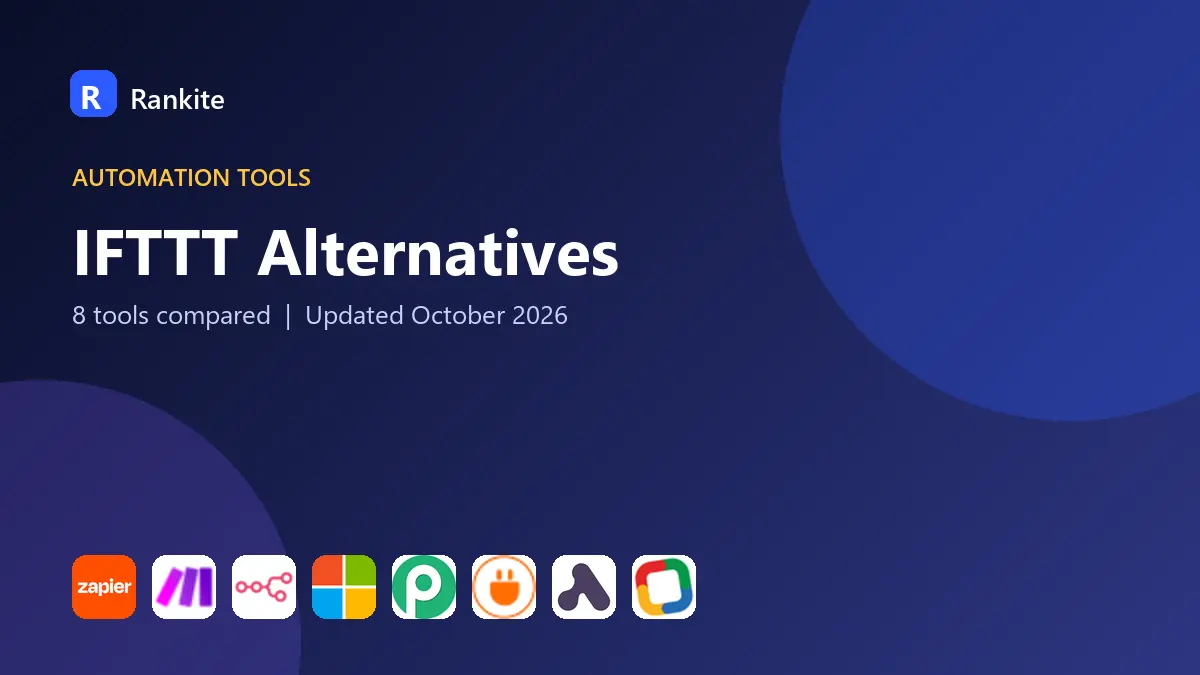 IFTTT Alternatives in 2026: 8 Tools Compared