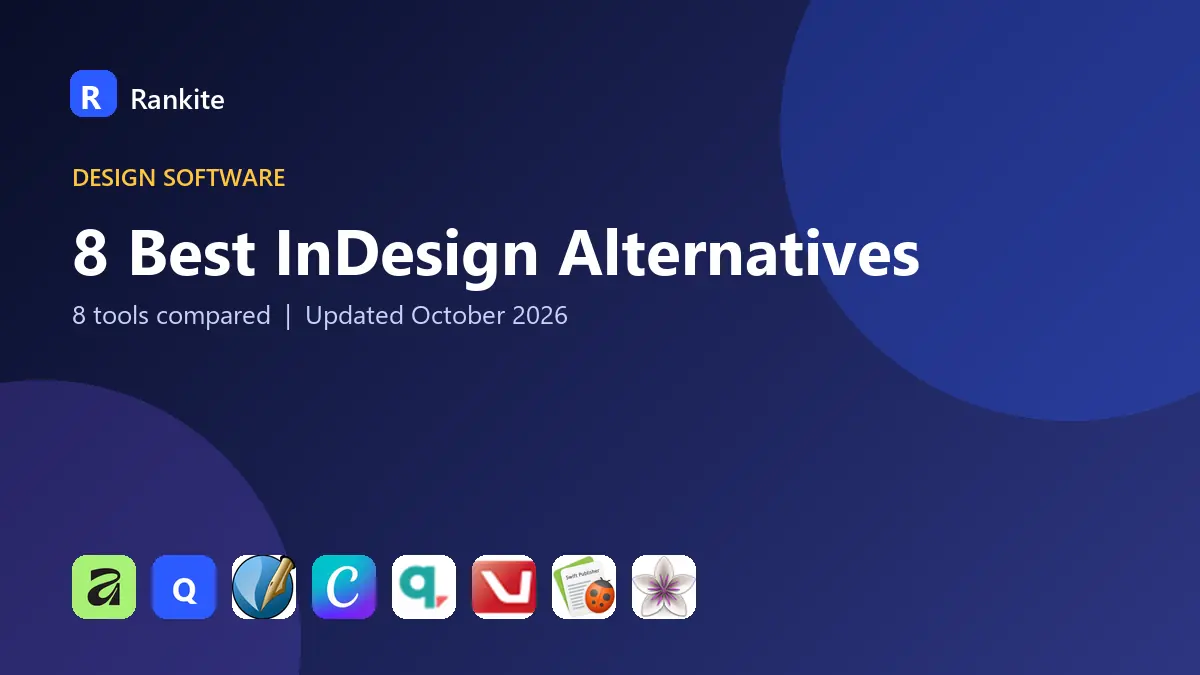 8 Best InDesign Alternatives in 2026: 8 Tools Compared