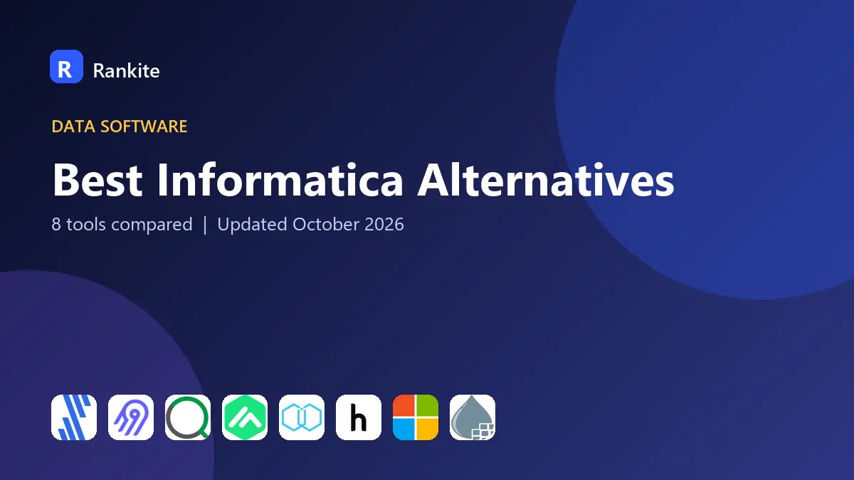 Best Informatica Alternatives in 2026: 8 Tools Compared