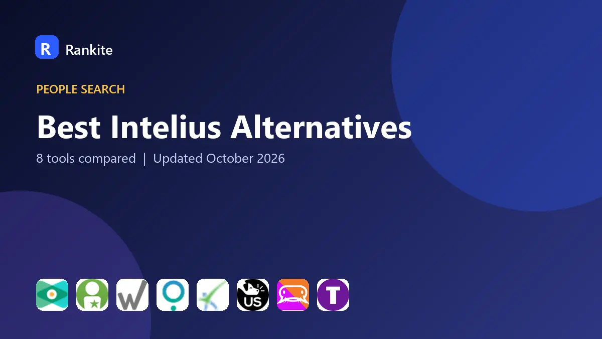 Best Intelius Alternatives in 2026: 8 People Search Sites Compared