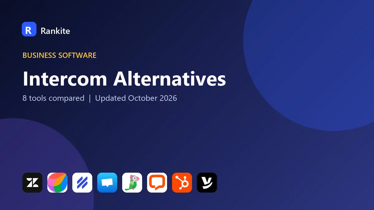 Intercom Alternatives in 2026: 8 Tools Compared