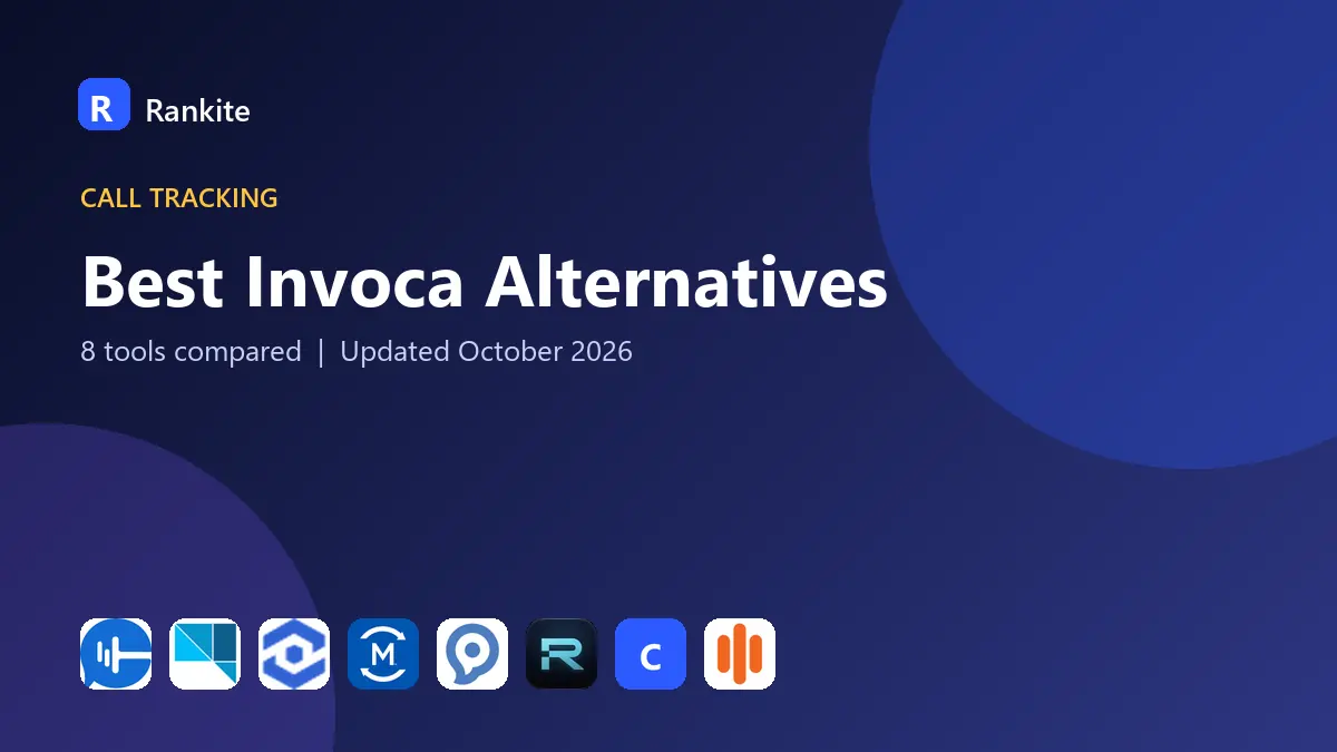 Best Invoca Alternatives in 2026: 8 Tools Compared