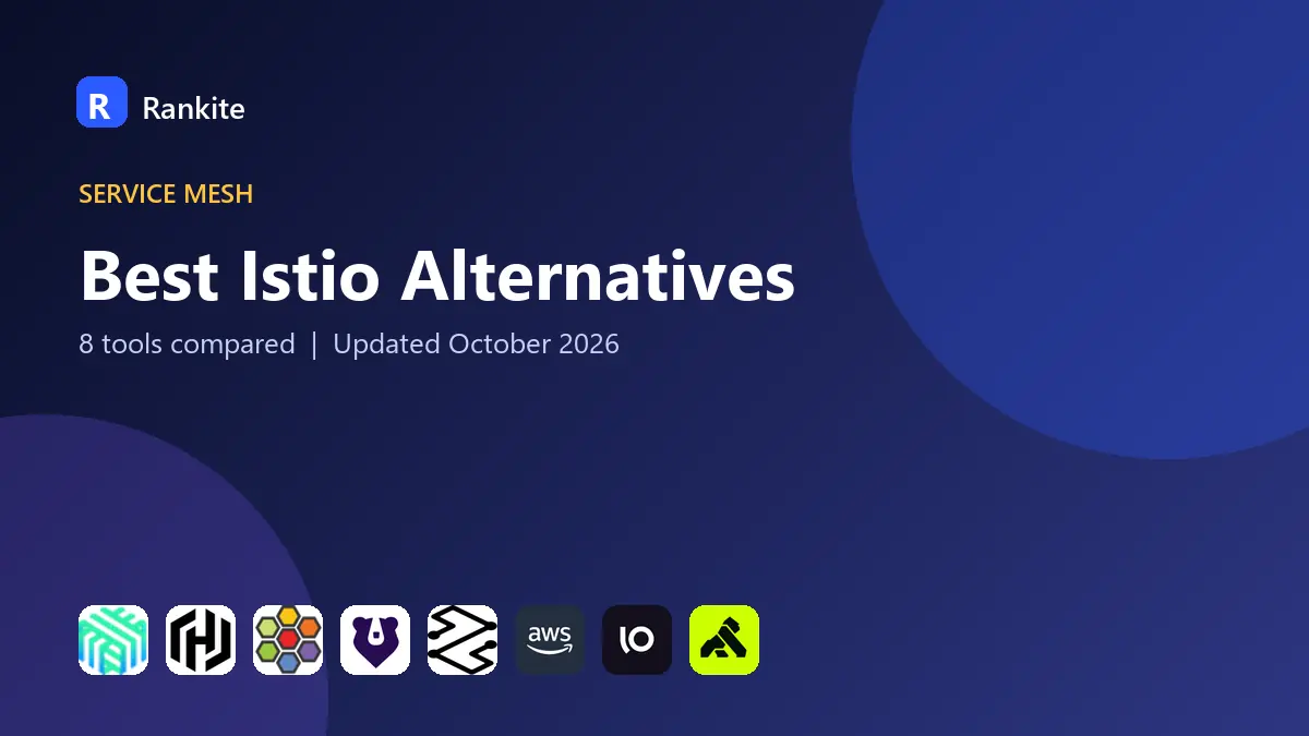 Best Istio Alternatives in 2026: 8 Tools Compared
