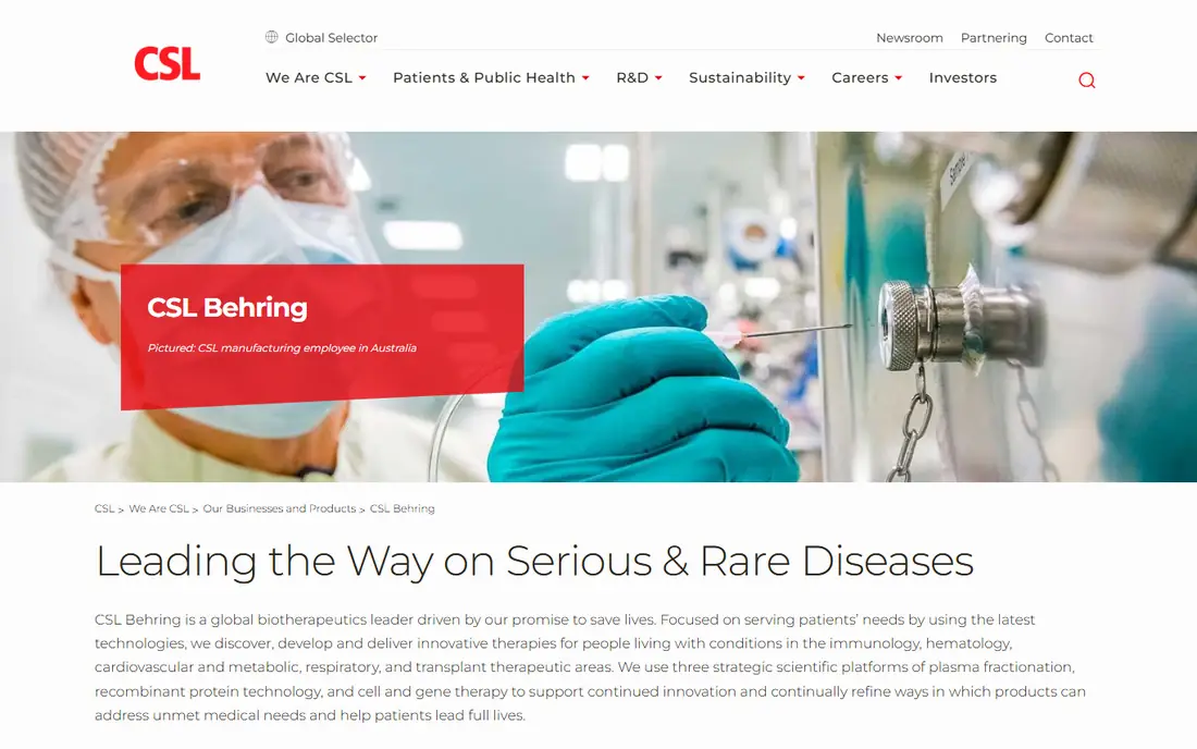 Privigen homepage
