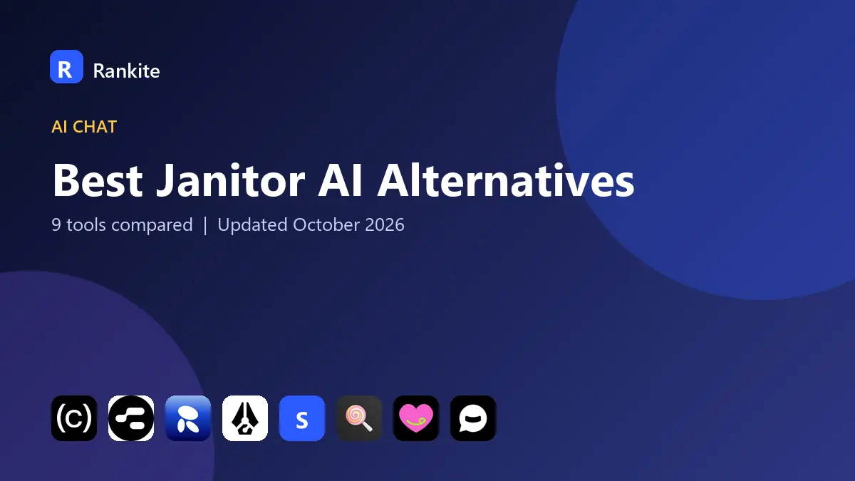 Best Janitor AI Alternatives in 2026: 9 Tools Compared