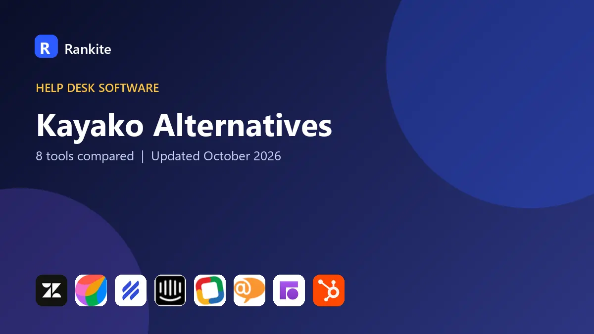 Kayako Alternatives in 2026: 8 Tools Compared