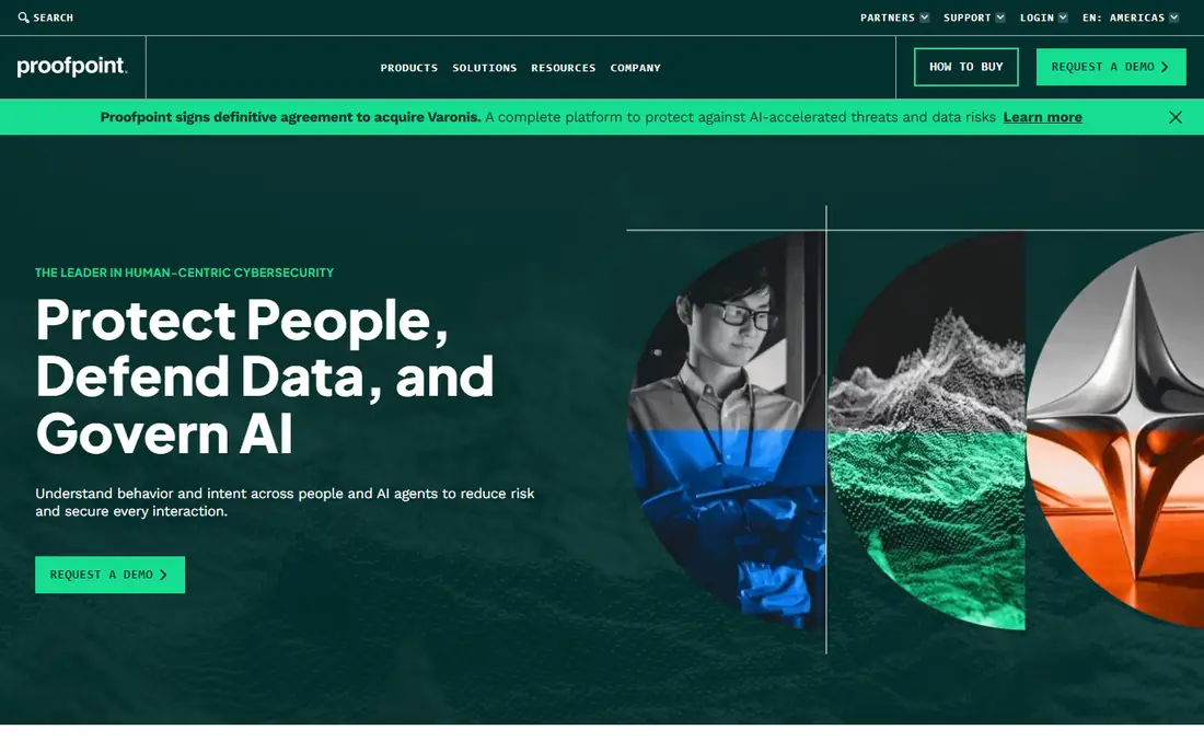 Proofpoint ZenGuide homepage