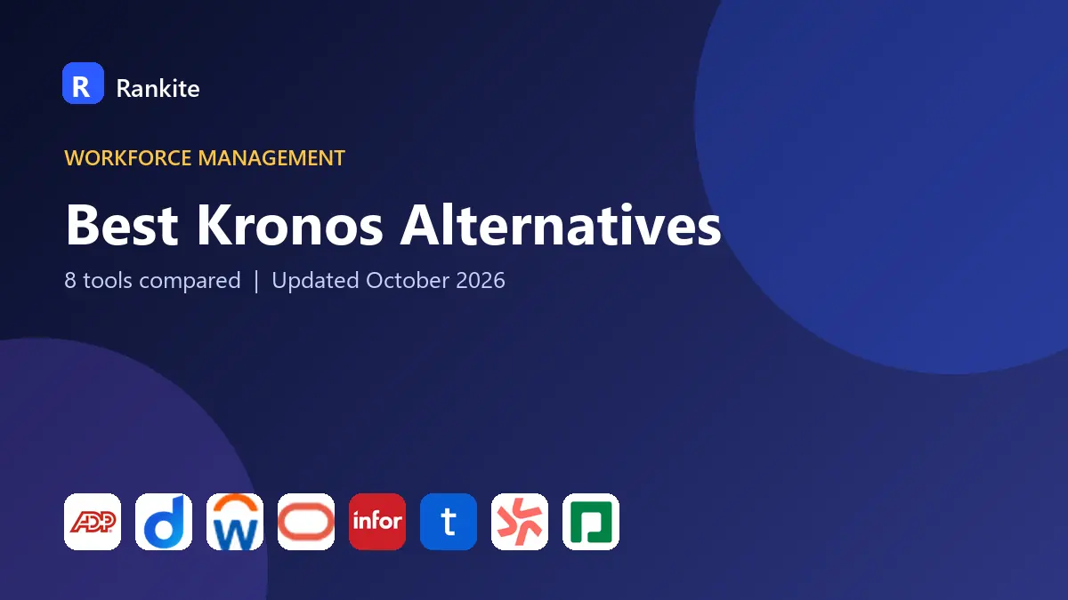 Best Kronos Alternatives in 2026: 8 Tools Compared