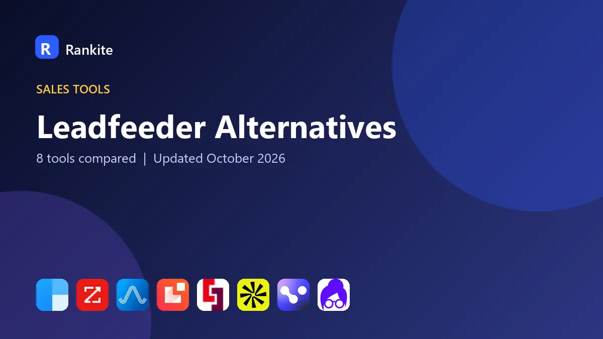 Leadfeeder Alternatives in 2026: 8 Tools Compared