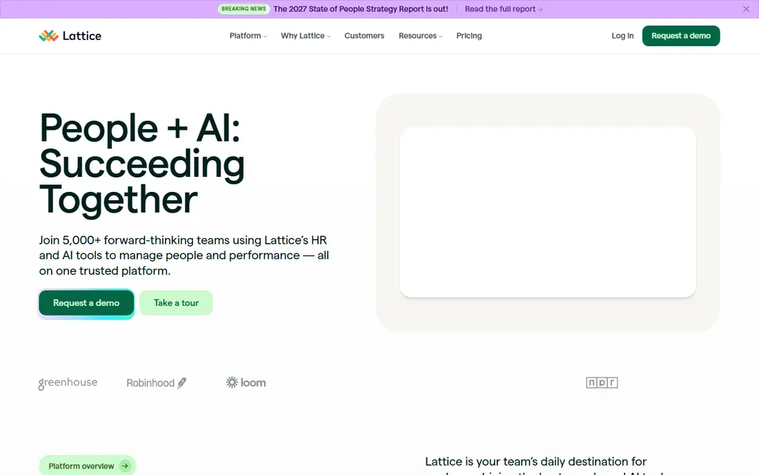 Lattice homepage