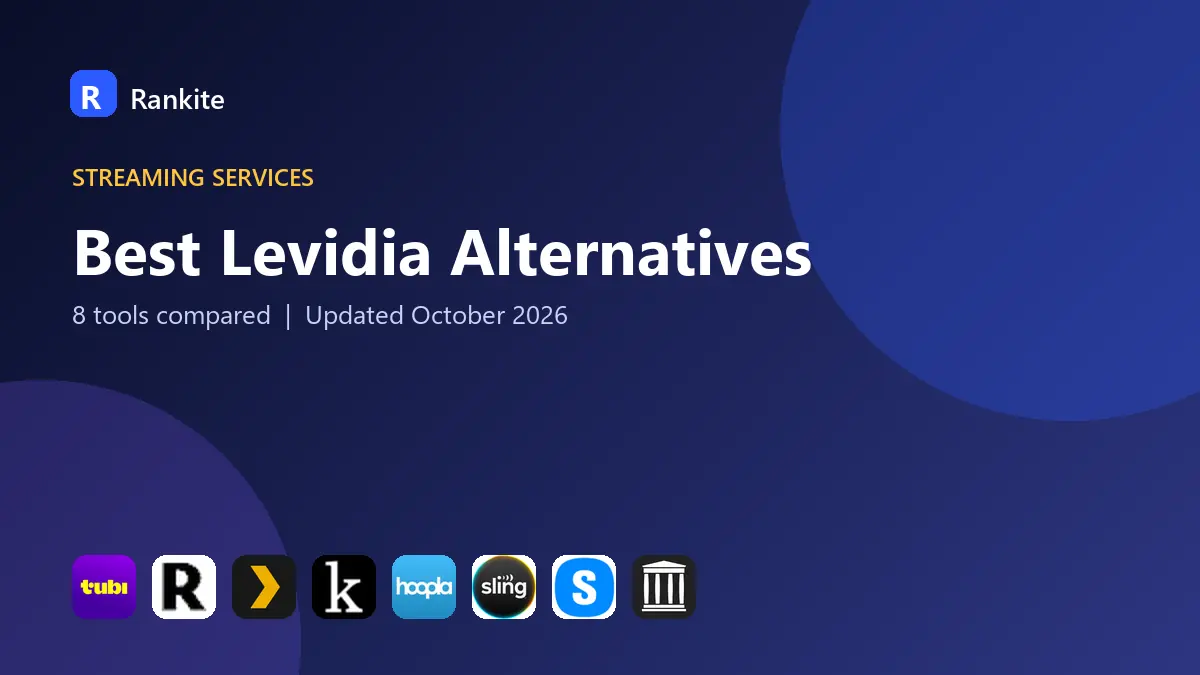 Best Levidia Alternatives in 2026: 8 Tools Compared