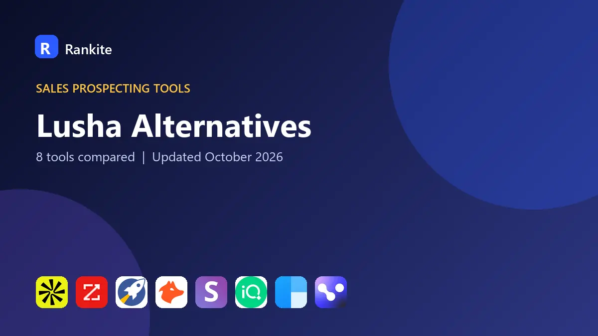 Lusha Alternatives in 2026: 8 Tools Compared