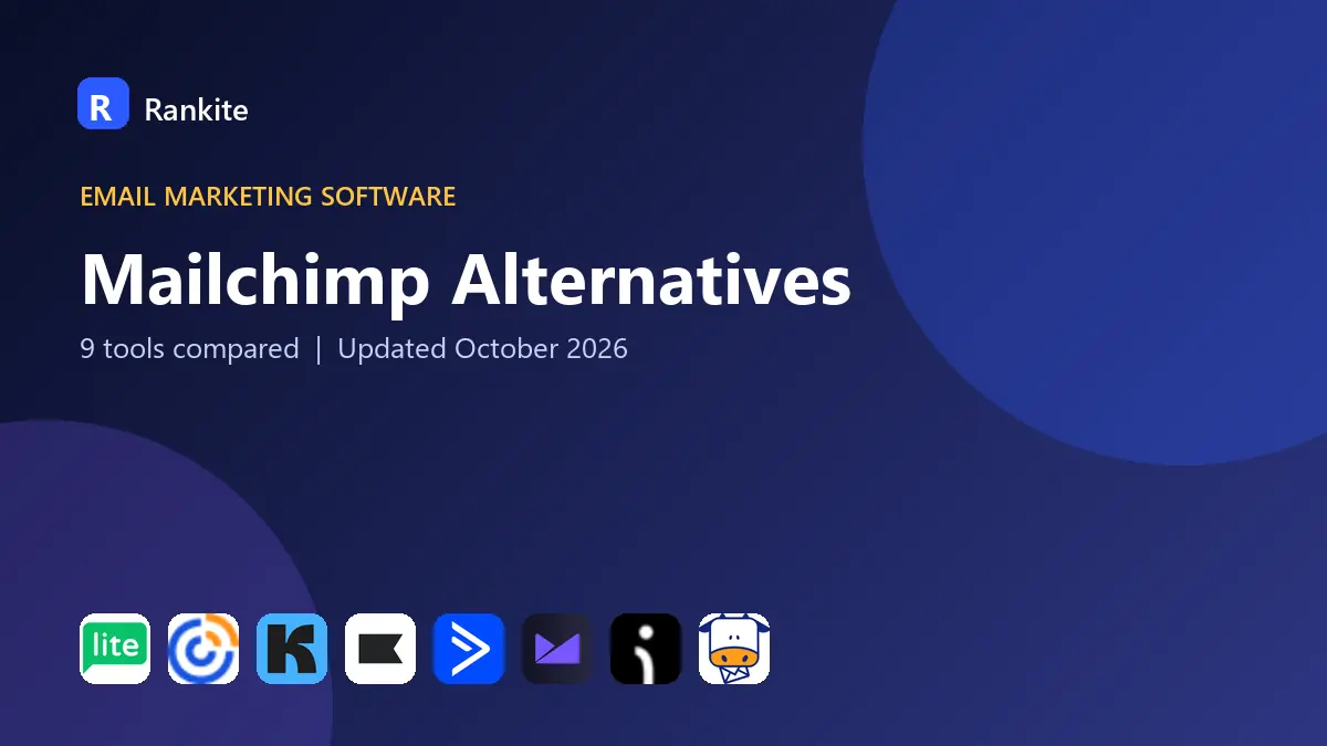 Mailchimp Alternatives in 2026: 9 Tools Compared