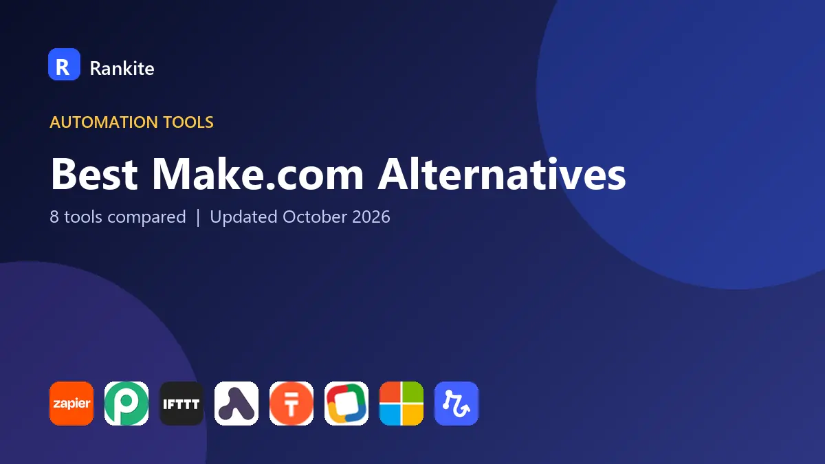 Best Make.com Alternatives in 2026: 8 Tools Compared
