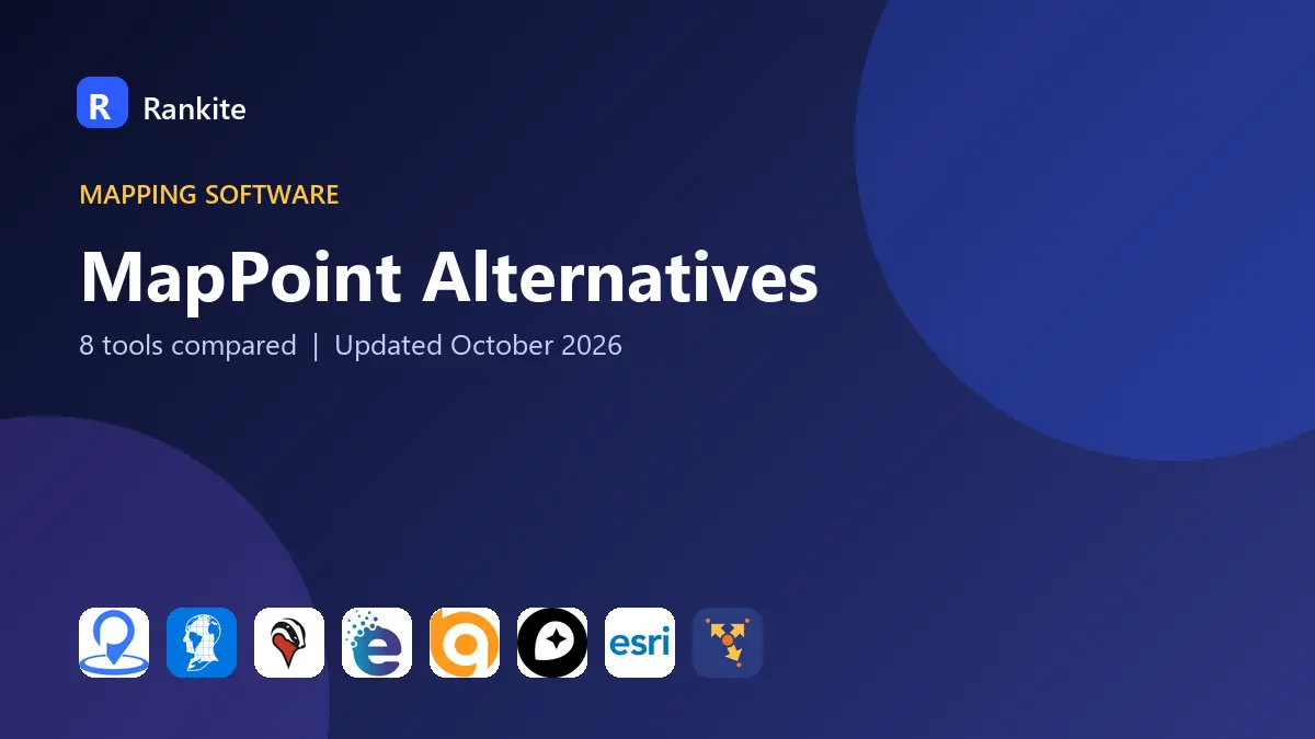 MapPoint Alternatives in 2026: 8 Tools Compared