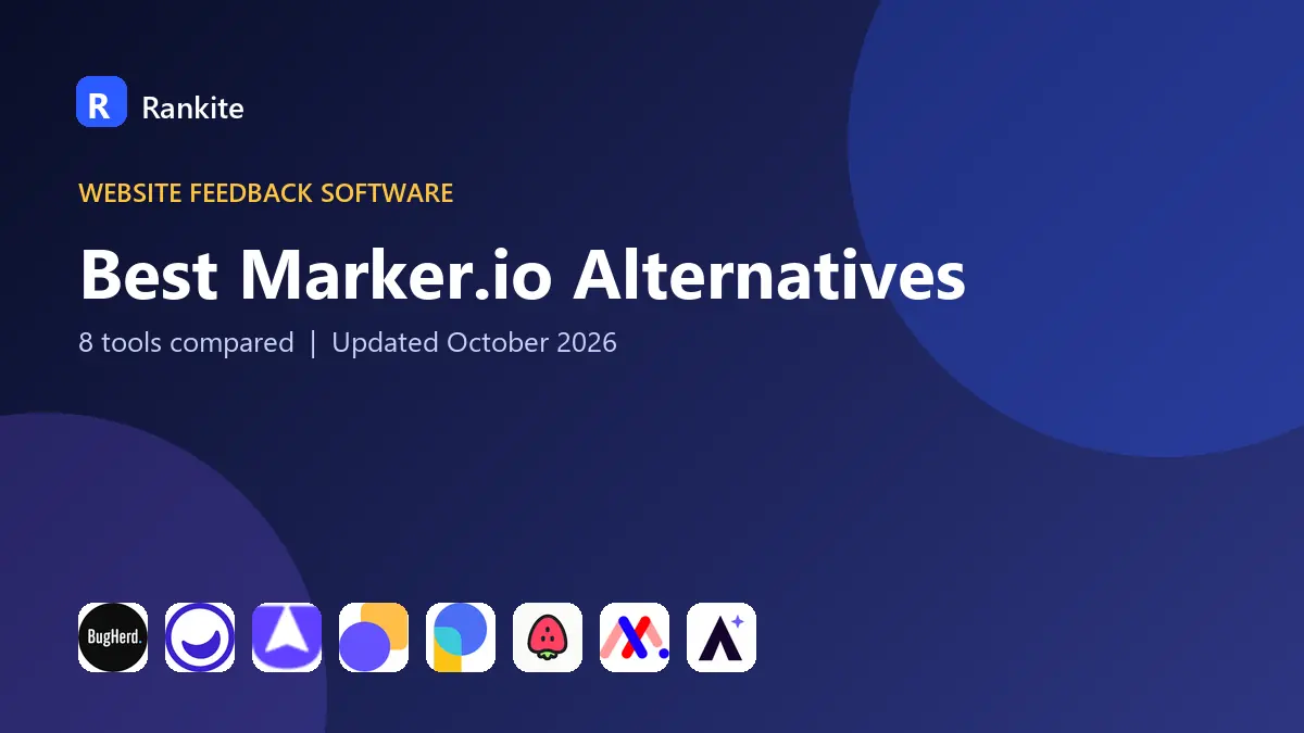 Best Marker.io Alternatives in 2026: 8 Tools Compared