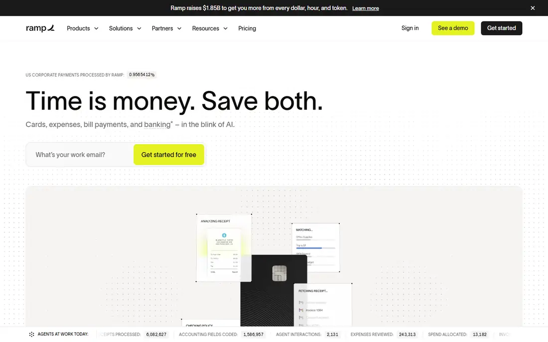 Ramp homepage