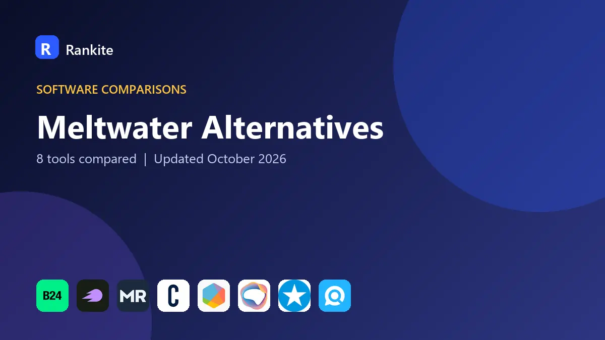 Meltwater Alternatives in 2026: 8 Tools Compared
