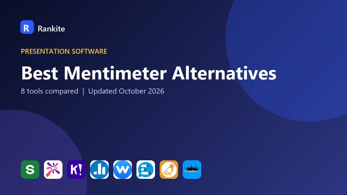 Best Mentimeter Alternatives in 2026: 8 Tools Compared