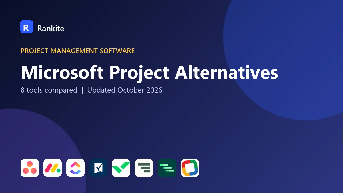 Microsoft Project Alternatives in 2026: 8 Tools Compared