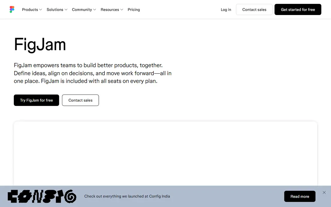 FigJam homepage