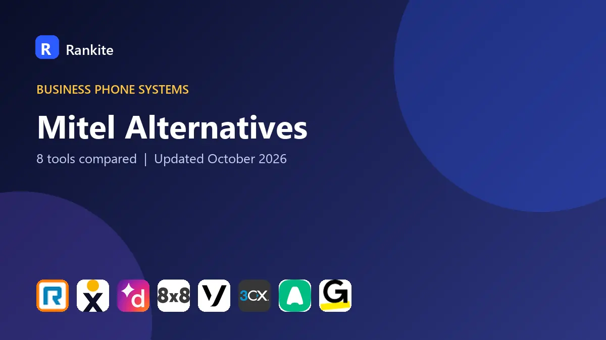 Mitel Alternatives in 2026: 8 Tools Compared