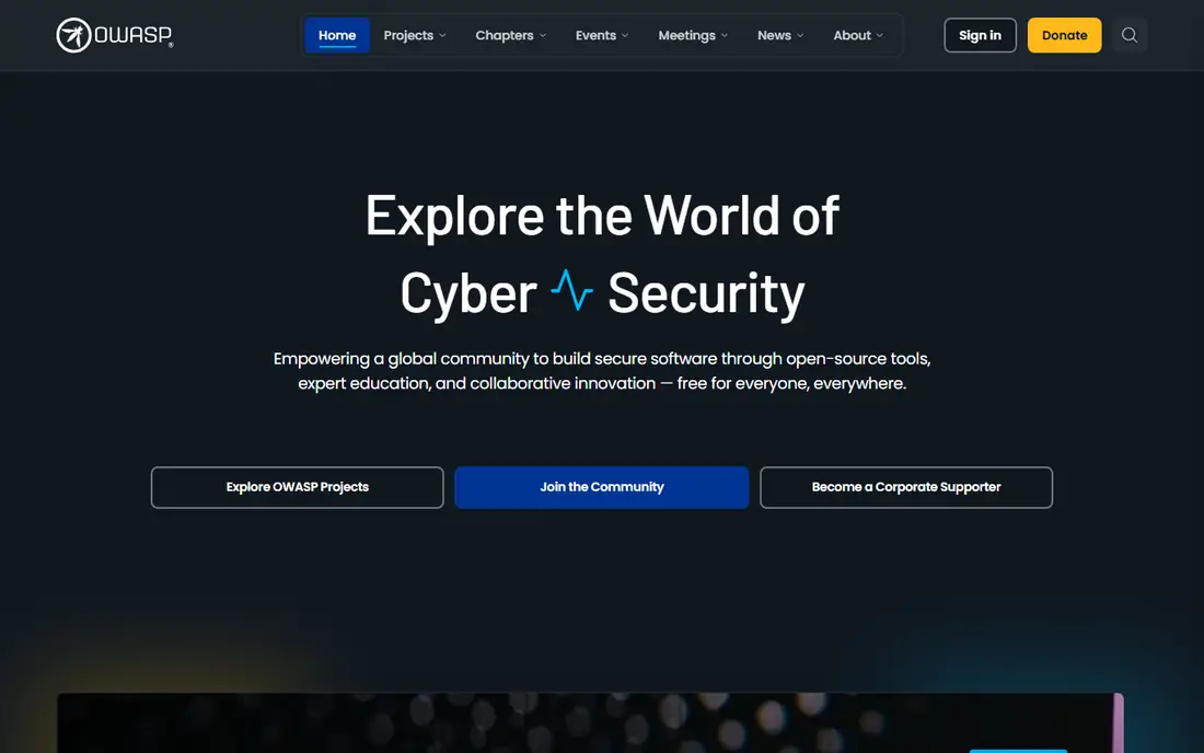 Security foundations homepage