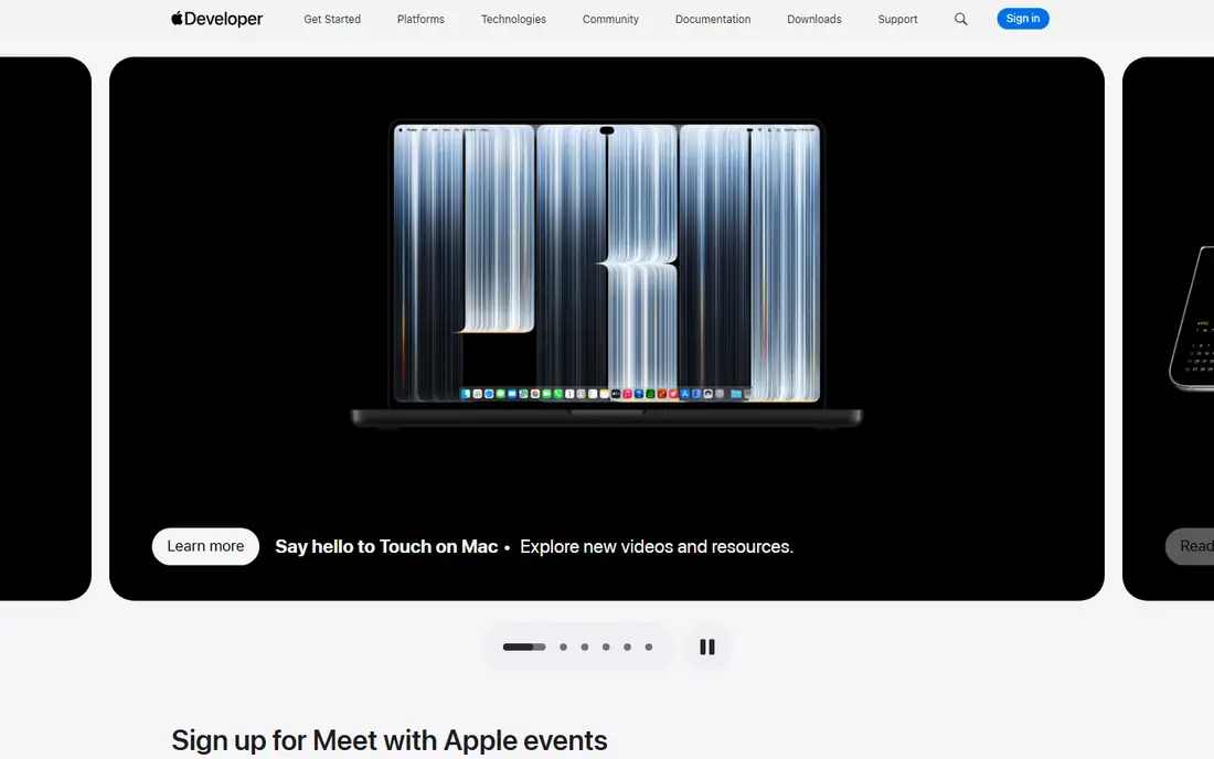 User experience design homepage