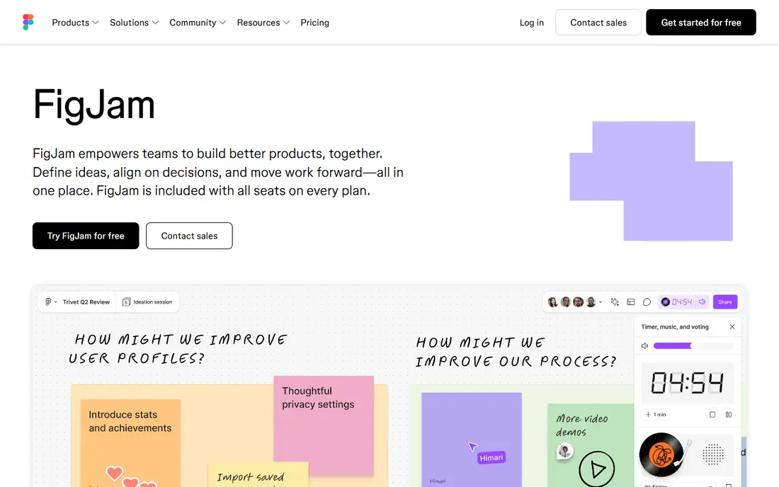 FigJam homepage
