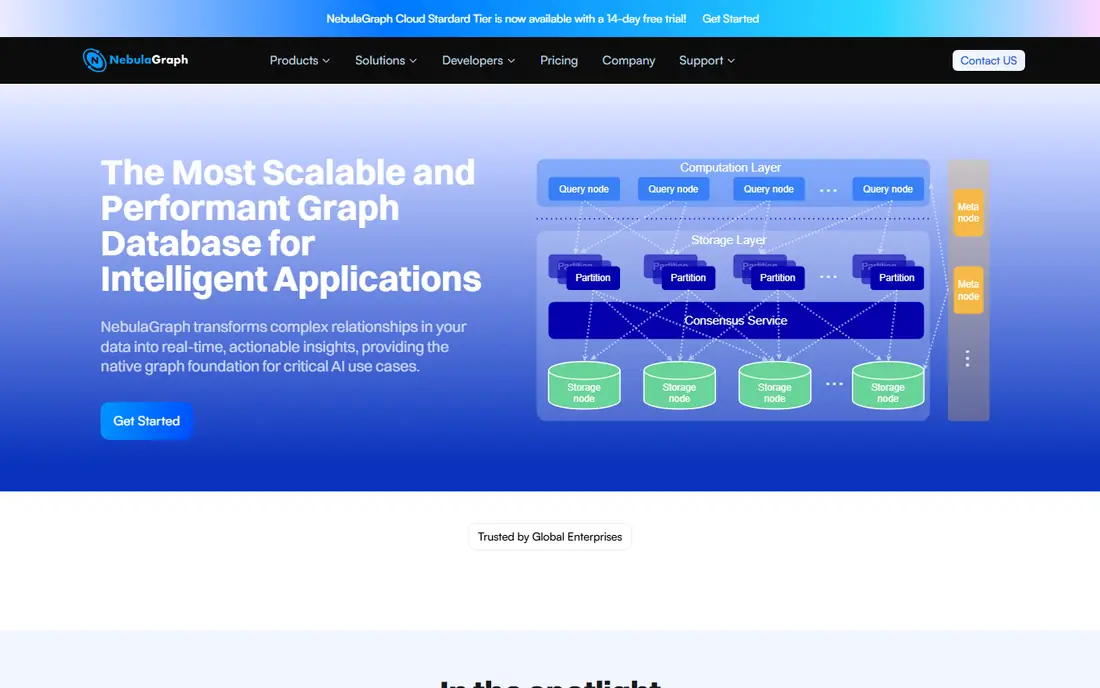 NebulaGraph homepage
