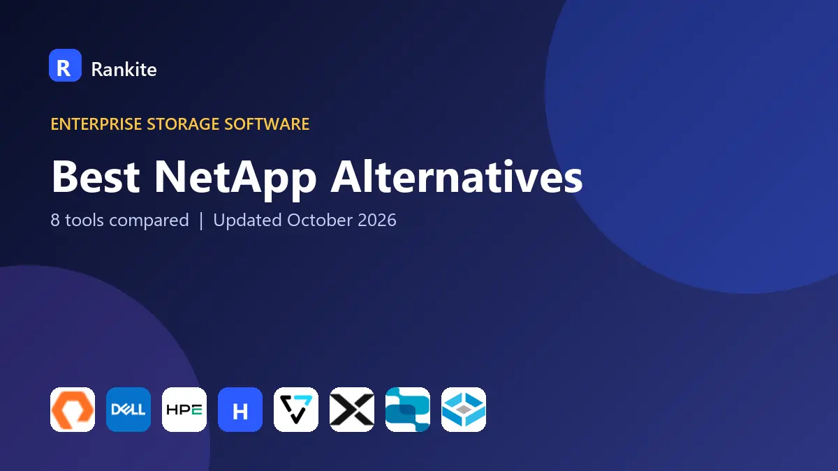 Best NetApp Alternatives in 2026: 8 Enterprise Storage Platforms Compared