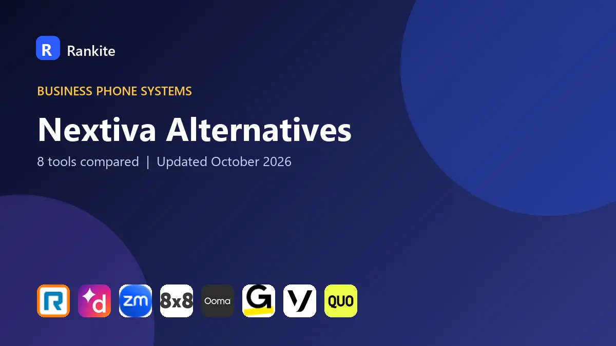 Nextiva Alternatives in 2026: 8 Business Phone Systems Compared
