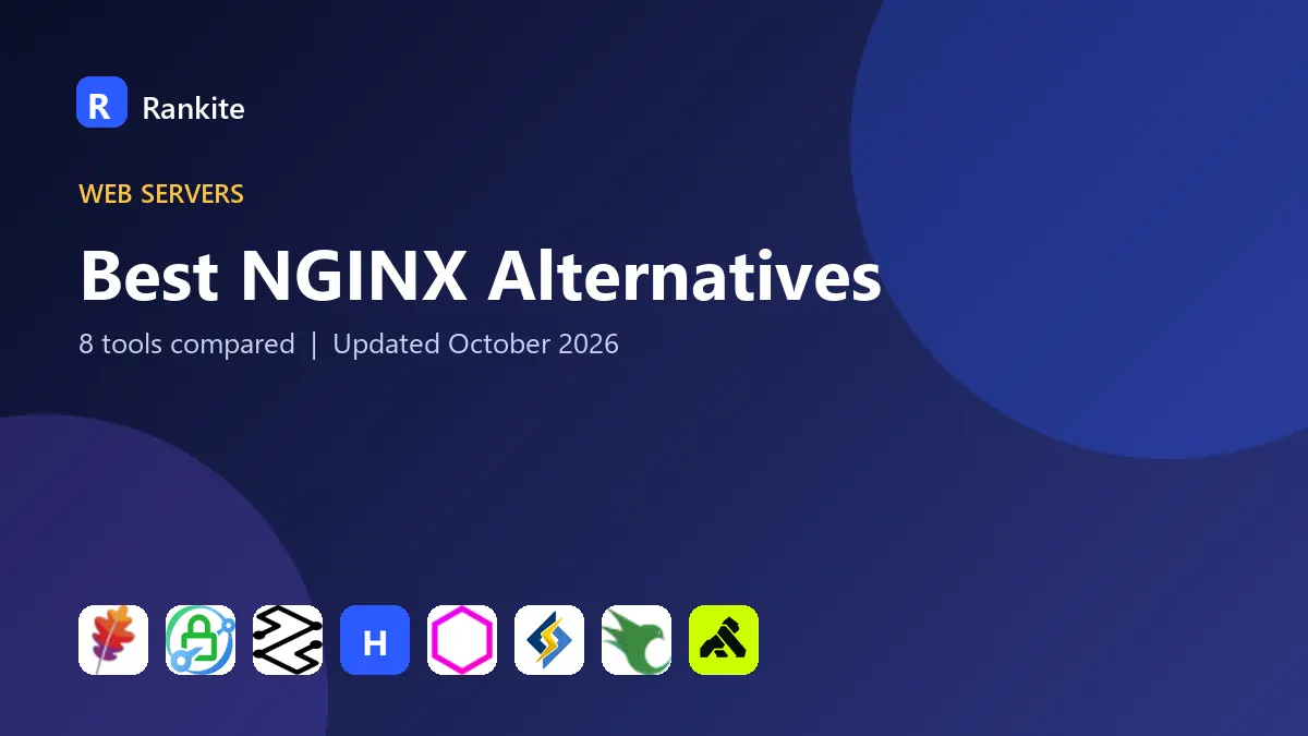 Best NGINX Alternatives in 2026: 8 Tools Compared