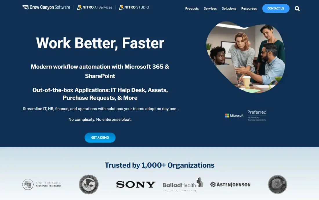 NITRO Studio homepage